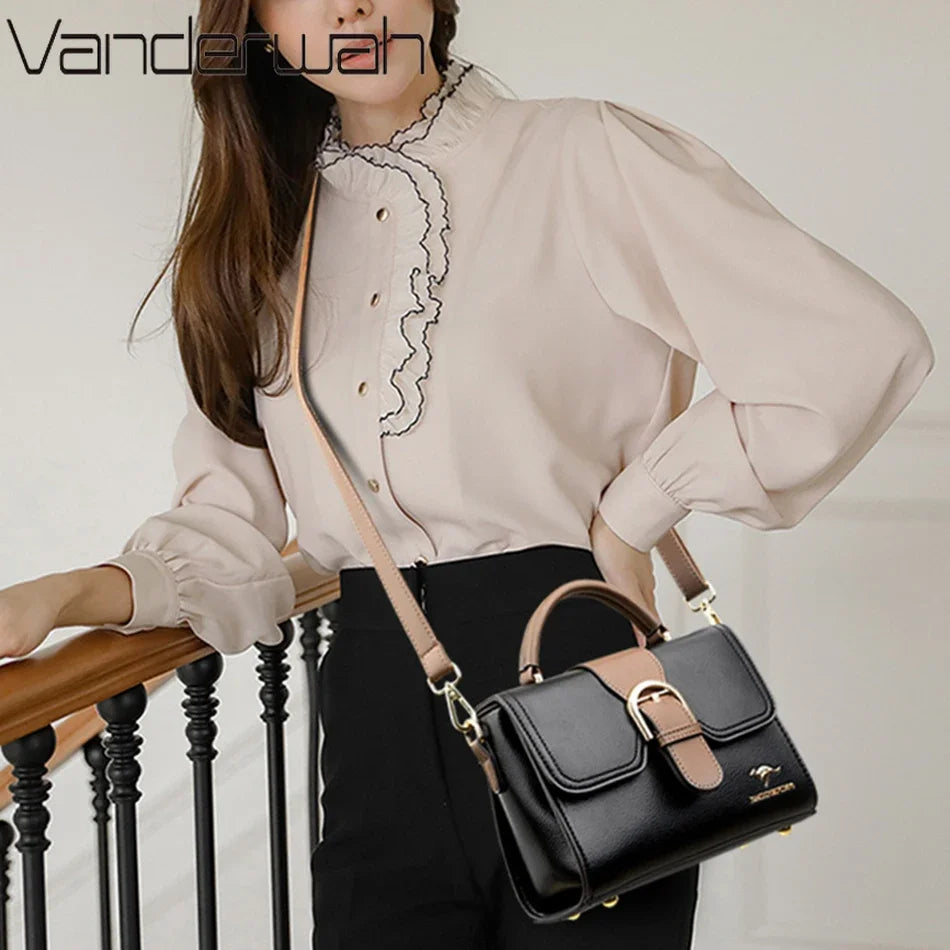 Fashion Women's Trendy Shoulder Bags 2024 Luxury Female Crossbody Bag High Quality Ladies Handbags and Purses Femme Sac A Main