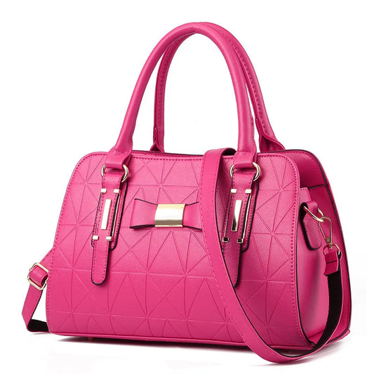 Luxury Women's PU Leather Crossbody Bags Large Capacity Womens Shoulder Purses and Handbags Casual Fashion Classic Tote Bolsa