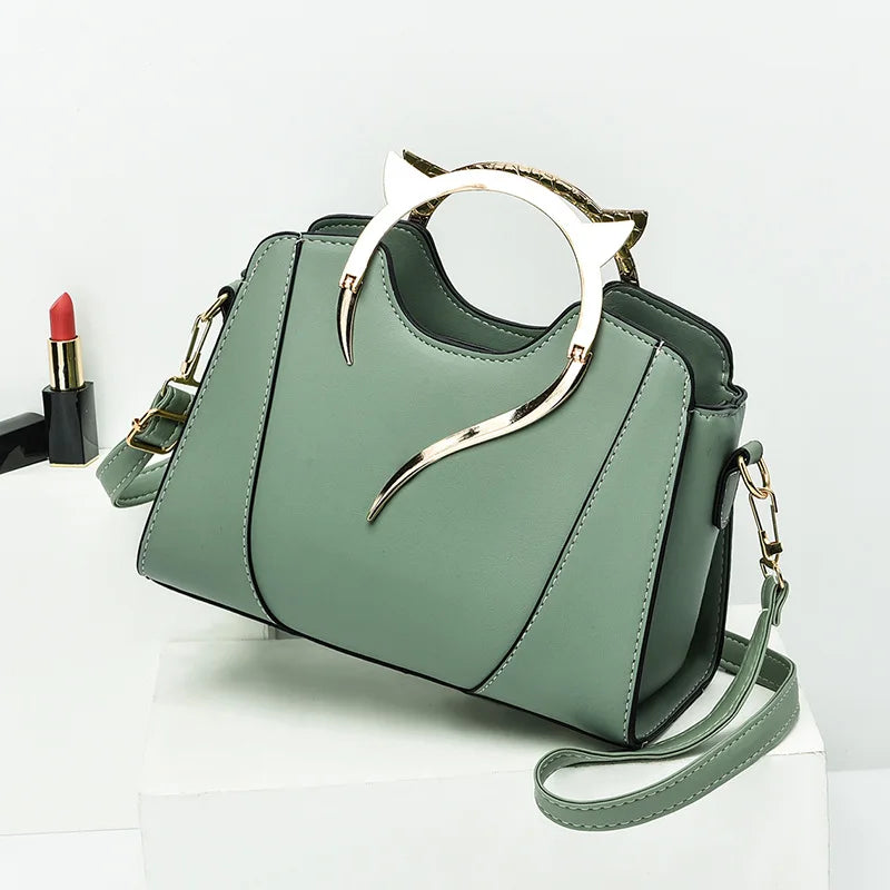 Fashion Leather Shoulder Bag Chain Purse for Women Small Purse Crossbody Bags  Women Trendy Underarm Bag Square Satchel Handbag