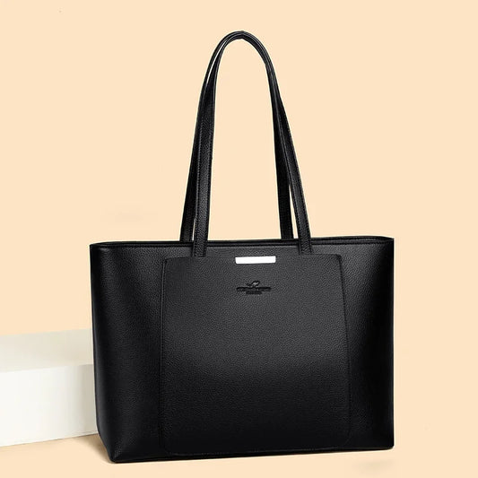 High Quality Leather Shoulder Crossbody Messenger Tote Bag Large Handbag Purses Genuine Brand Luxury Designer Women Bags