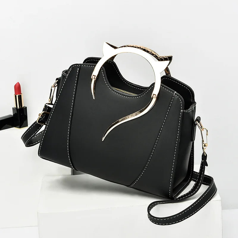 Fashion Leather Shoulder Bag Chain Purse for Women Small Purse Crossbody Bags  Women Trendy Underarm Bag Square Satchel Handbag