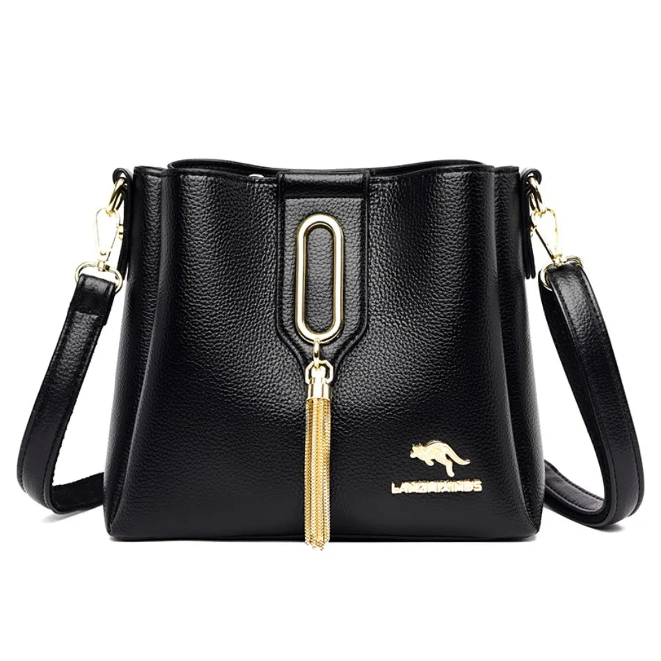 High Quality Leather Purses and Handbags Women Bags Luxury Designer Ladies Shoulder Sac Crossbody Bags  for Women Tote Bag 2025