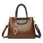 Genuine Soft PU Leather Handbags for Women Vintage Shoulder Tote Bag Luxury Designer Ladies Large Capacity Purse Bags Sac A Main