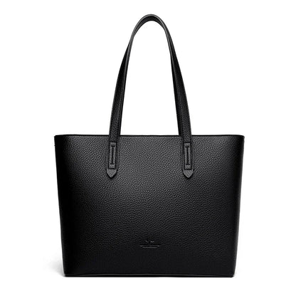 Genuine High Quality Large Capacity Shoulder Bag Female Tote Bag New Luxury Designer Handbag For Fashion Women Brand Shopper Bag