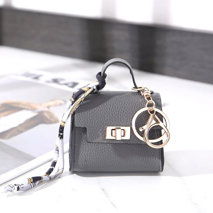 Mini bag pendant, house small bag, light luxury bag, new fashion decoration, red envelope, headphones, charter key bag
