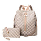 2pcs Backpack And Handbag Set, For Women, Waterproof Double Shoulder Crossbody Bag, Women's Travel Send Co
