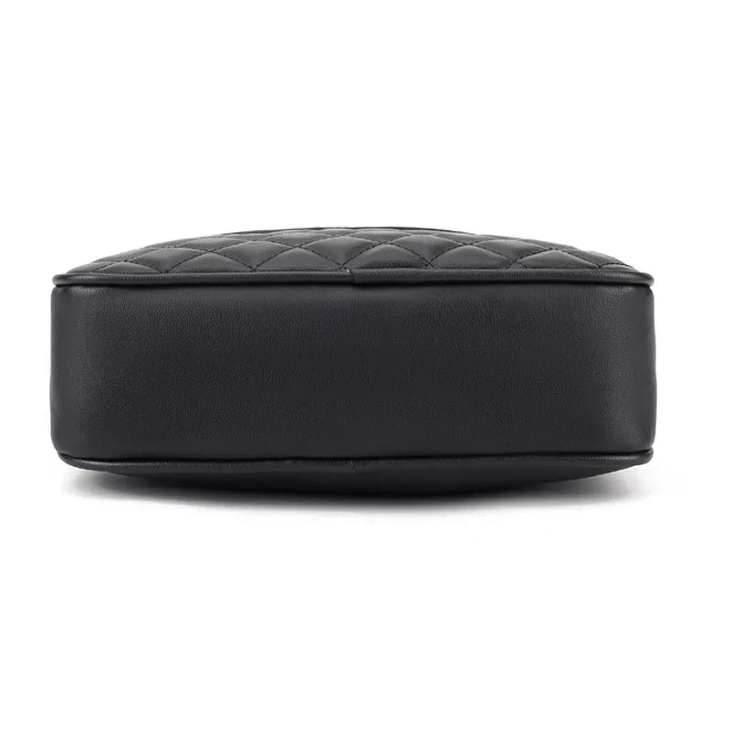 2025 Women's Bag Fashion Lingge Crossbody Bag Four Layer High Capacity Middle Aged Shoulder Bag Versatile Camera Square Handbag