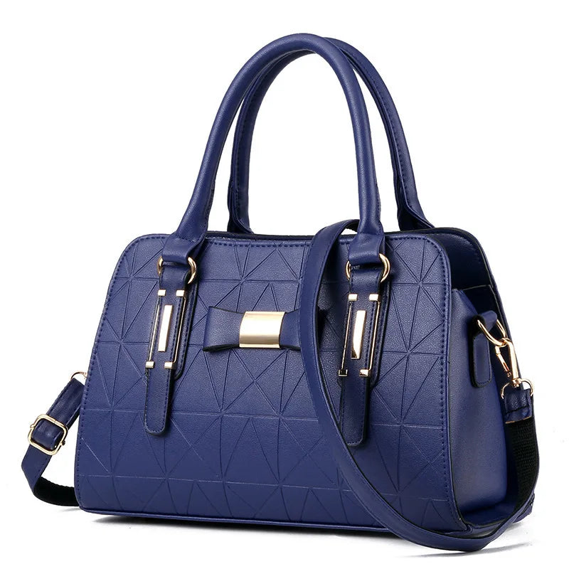 Luxury Women's PU Leather Crossbody Bags Large Capacity Womens Shoulder Purses and Handbags Casual Fashion Classic Tote Bolsa