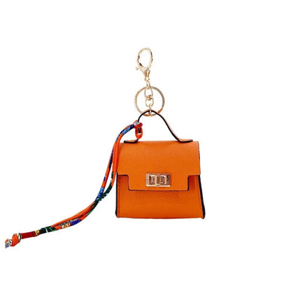Mini bag pendant, house small bag, light luxury bag, new fashion decoration, red envelope, headphones, charter key bag