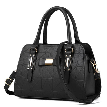 Luxury Women's PU Leather Crossbody Bags Large Capacity Womens Shoulder Purses and Handbags Casual Fashion Classic Tote Bolsa