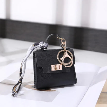 Mini bag pendant, house small bag, light luxury bag, new fashion decoration, red envelope, headphones, charter key bag