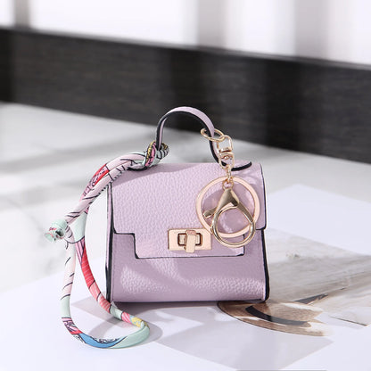 Mini bag pendant, house small bag, light luxury bag, new fashion decoration, red envelope, headphones, charter key bag