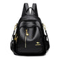 New Classical Fashion High Quality Soft Leather Travel Backpack Women Large Capacity Luxury Shoulder Bags School Bag Backpacks