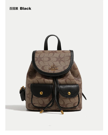 Backpack Women's Bag 2024 New High end Designer Retro Leisure Commuter Backpack Travel Bag Large Capacity