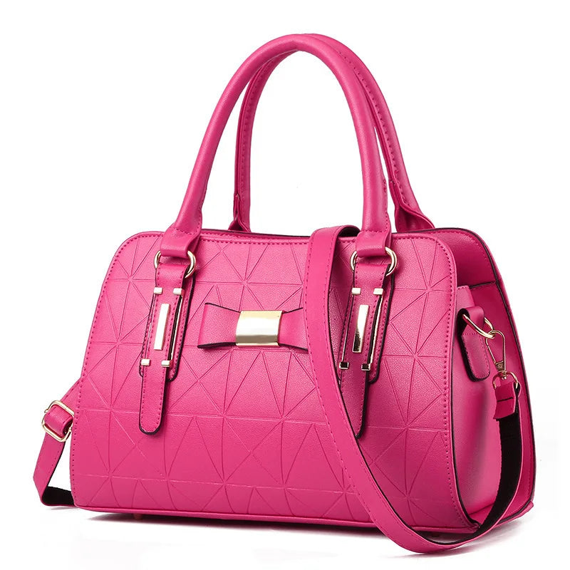 Luxury Women's PU Leather Crossbody Bags Large Capacity Womens Shoulder Purses and Handbags Casual Fashion Classic Tote Bolsa