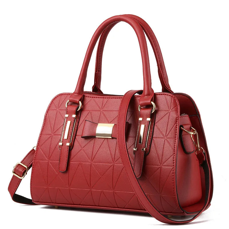Luxury Women's PU Leather Crossbody Bags Large Capacity Womens Shoulder Purses and Handbags Casual Fashion Classic Tote Bolsa