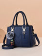Fashionable large capacity embroidered crossbody bag for women, a handbag for daily use