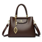 Genuine Soft PU Leather Handbags for Women Vintage Shoulder Tote Bag Luxury Designer Ladies Large Capacity Purse Bags Sac A Main