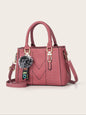 Fashionable large capacity embroidered crossbody bag for women, a handbag for daily use