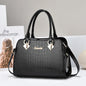 Women's bags, handbags, shoulder messenger bags, fashionable and versatile middle-aged large-capacity mother bags