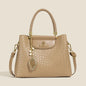 Genuine Soft PU Leather Handbags for Women Vintage Shoulder Tote Bag Luxury Designer Ladies Large Capacity Purse Bags Sac A Main