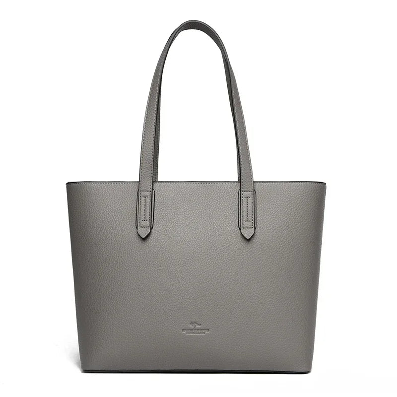Genuine High Quality Large Capacity Shoulder Bag Female Tote Bag New Luxury Designer Handbag For Fashion Women Brand Shopper Bag