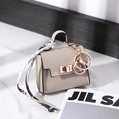 Mini bag pendant, house small bag, light luxury bag, new fashion decoration, red envelope, headphones, charter key bag