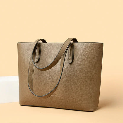 Genuine High Quality Large Capacity Shoulder Bag Female Tote Bag New Luxury Designer Handbag For Fashion Women Brand Shopper Bag
